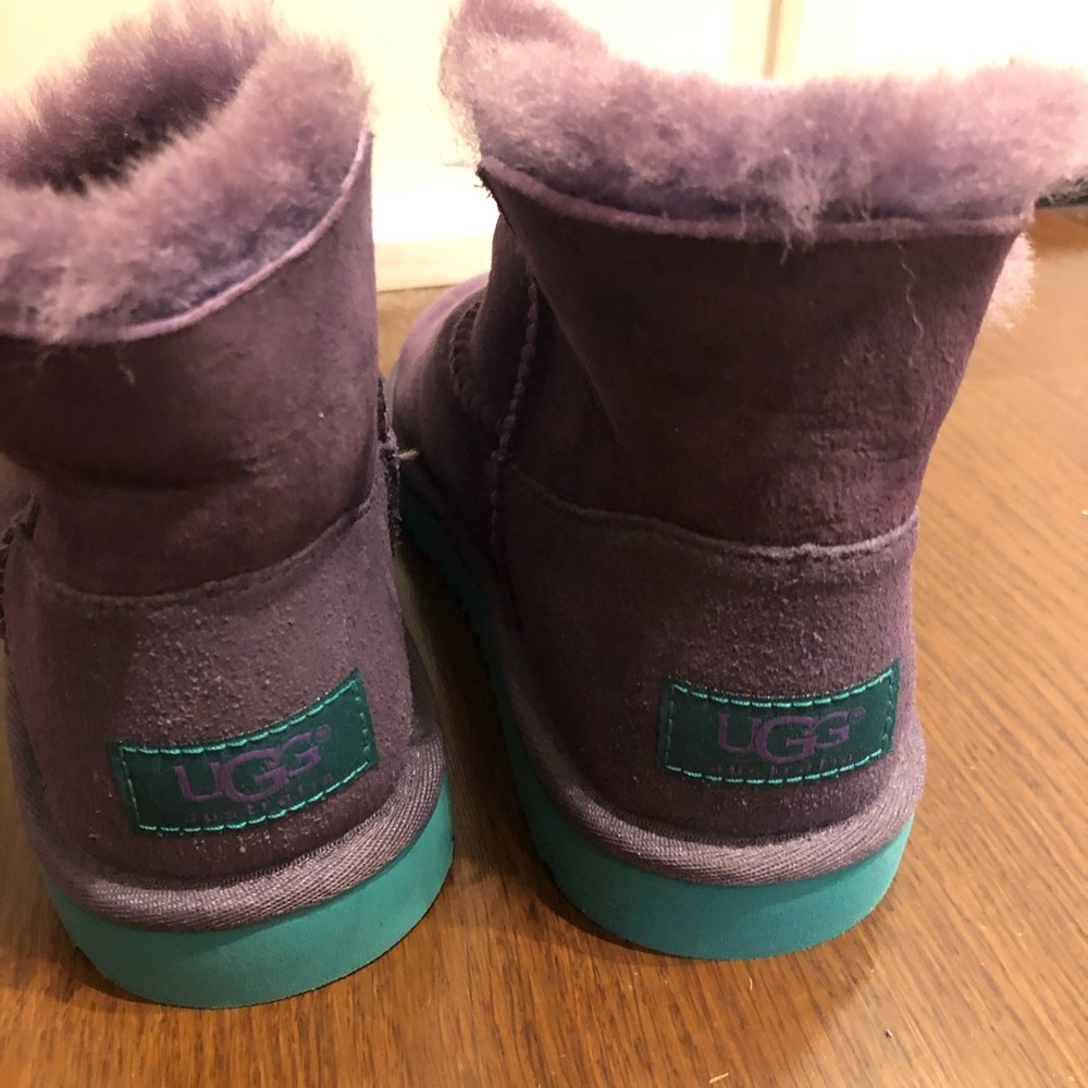Purple Ugg boots size 2 girls